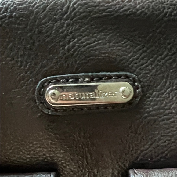 Naturalizer Dark Brown Leather Shoulder Bag - Picture 2 of 9